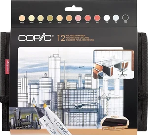 Copic Classic Fixy Architecture Colours 12 ks