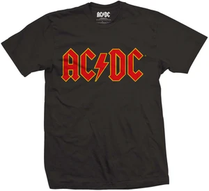 AC/DC Tričko Logo Unisex Black S