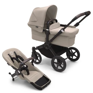 BUGABOO Donkey 5 Mineral Mono Kočík kompletný Black/Desert Taupe-Desert Taupe