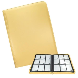 UltraPro Album na karty Vivid 9-Pocket Zippered PRO-Binder - Yellow