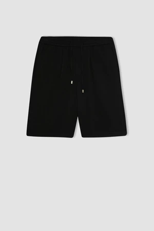 DEFACTO Pique Elastic Waist Bermuda Shorts