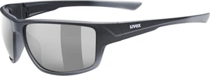 UVEX Sportstyle 230 Black Mat/Litemirror Silver Lunettes vélo