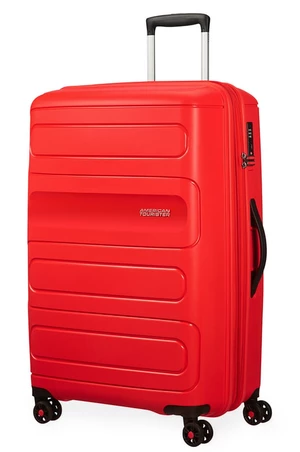 American Tourister Cestovní kufr Sunside EXP 106/118 l - červená