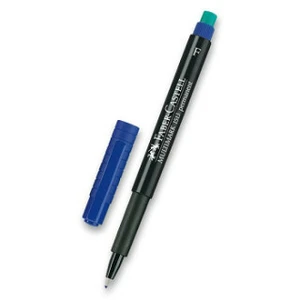 Permanentní fix Faber-Castell Multimark – modrý F