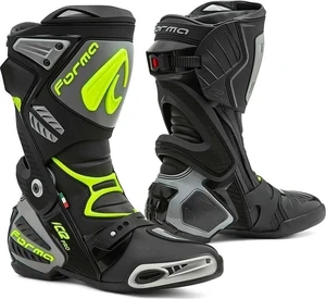 Forma Boots Ice Pro Negru/Gri/Galben Fluorescent 44 Cizme de motocicletă