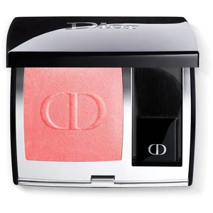 DIOR Rouge Blush kompaktní tvářenka se štětcem a zrcátkem odstín 028 Actrice (Satin) 6,7 g