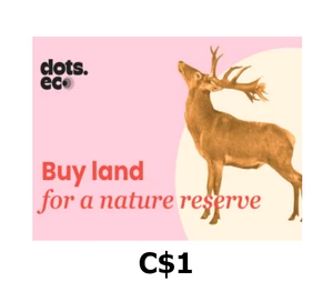 Dots.eco - Buy Land for Nature Reserves C$1 Gift Card CA