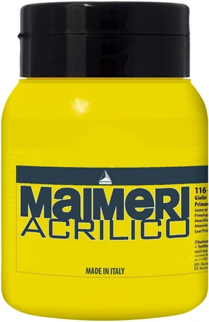 Maimeri Acrilico Acrylic Paint Primary Yellow 116 500 ml 1 pieza