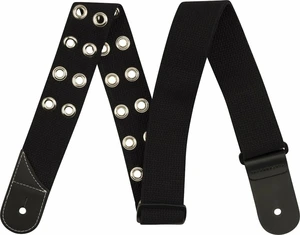 Jackson Cotton Grommet Strap Gitarový pás Black