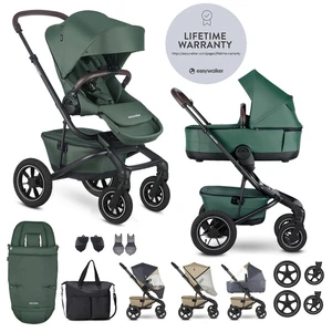 EASYWALKER Kočík kombinovaný Jimmey Pine Green XXL AIR + RWS