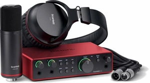 Focusrite Scarlett 2i2 Studio 4th Gen Interface audio USB