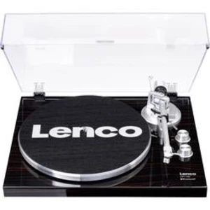 USB gramofon Lenco LBT-188, řemínkový pohon, vlašský ořech