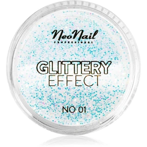 NEONAIL Effect Glittery trblietavý prášok na nechty odtieň No. 1 2 g