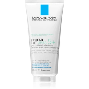 La Roche-Posay Lipikar Lait Urea 5+ upokojujúce telové mlieko pre suchú a podráždenú pokožku 200 ml