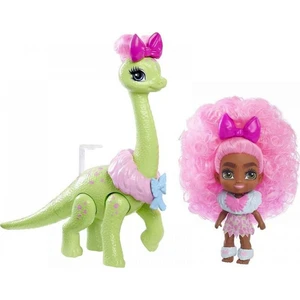 Mattel Cave Club panenka dino se zvířátkem Diva Tot a Dino