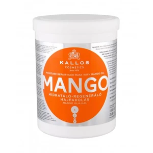Kallos Cosmetics Mango 1000 ml maska na vlasy pre ženy na poškodené vlasy; na šedivé vlasy; na všetky typy vlasov; na oslabené vlasy