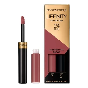 Max Factor Lipfinity 24HRS 4,2 g rúž pre ženy 350 Essential Brown tekuté linky