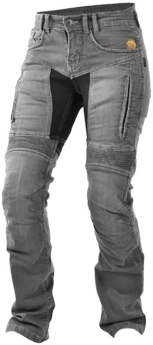 Trilobite 661 Parado Ladies Grey W32/L32 Jeans da moto