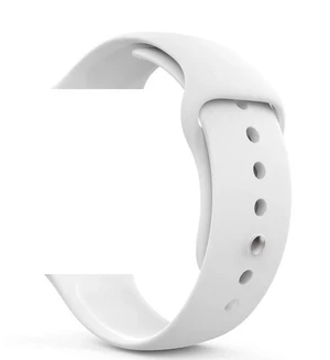 Náhradný remienok pre Apple Watch 42/44mm, white