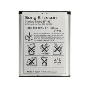 Eredeti akkumulátor  Sony Ericsson W950i, W960i és T700 (1000mAh)