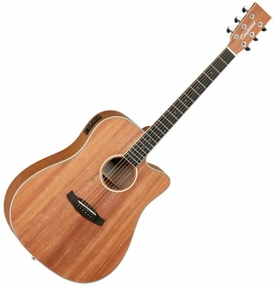 Tanglewood TWU DCE Natural Satin Elektroakustická kytara Dreadnought