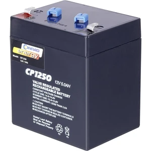 Conrad energy 12 V 5 Ah 250914 olovený akumulátor 12 V 5 Ah olovený so skleneným rúnom (š x v x h) 90 x 101 x 70 mm ploc