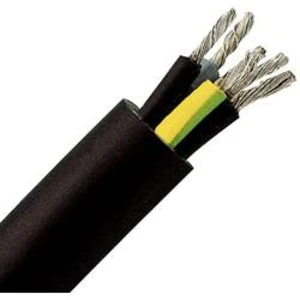 Kabel s gumovou izolací Kopp H07RN-F, 152725000, 3 G 1.50 mm², černá, 25 m