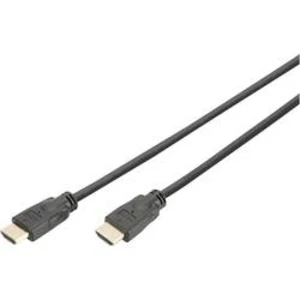 HDMI kabel Digitus [1x HDMI zástrčka - 1x HDMI zástrčka] černá 2.00 m