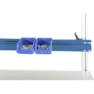 Manuflex LZ8323.5007 ESD-boxy Nosná kolejnice pro Alu-Aufbauportal, v briliantově modrá RAL 5007, Šxhxv = 1496 x 2 x 100 mm