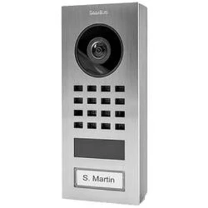 Wi-Fi domovní IP/video telefon DoorBird DoorBird IP Video Türstation D1101V Aufputz 423866744, stříbrná (kartáčovaná)