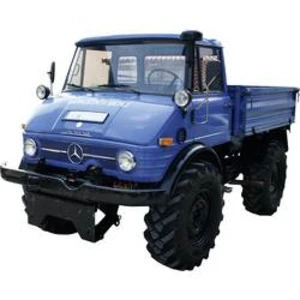 Model nákladního vozidla Schuco Unimog 406, blau, 1:18