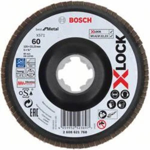 Vějířovitý brusný kotouč Bosch Accessories X-LOCK 2608621768, Ø 125 mm/