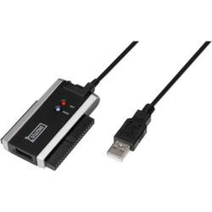 Propojovací kabel USB 2.0 ⇐ SATA, IDE, 0,9 m, Digitus