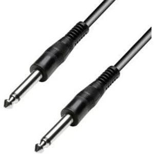 Instrumentální kabel JACK 6,3 mm Paccs, 9 m, low cost, černá