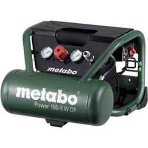 Pístový kompresor Metabo Power 180-5 W OF 601531000, objem tlak. nádoby 5 l