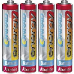 Alkalická baterie Conrad energy Extreme Power, typ AAA, 4 ks