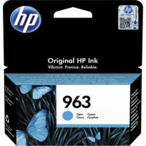 HP Inkoustová kazeta 963 originál azurová 3JA23AE