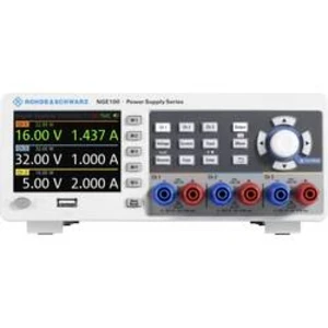 Laboratorní zdroj s nastavitelným napětím Rohde & Schwarz NGE103B, 0 - 32 V/DC, 0 - 3 A, 100 W, Počet výstupů: 3 x