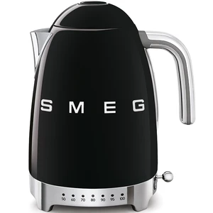 Ceainic electric 50's Retro Style 1,7l negru, indicator LED - SMEG