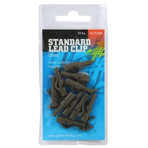 Giants fishing závěs na boční olovo standard lead clip 10 ks - green