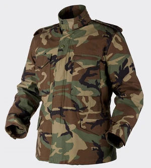 Parker-bunda M65 Helikon - woodland us (Farba: US woodland, Veľkosť: 3XL)