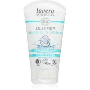 Lavera Basis Sensitiv jemný čisticí gel pro normální až smíšenou pleť 125 ml