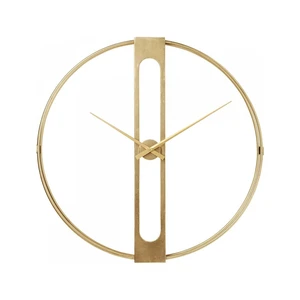 KARE DESIGN Nástenné hodiny Clip Gold 107 cm