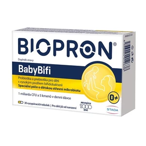 Biopron BabyBifi probiotika a prebiotika pro děti s bifidobakteriemi 30 tobolek