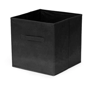 Čierny skladací úložný box Compactor Foldable Cardboard Box