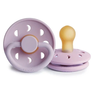 FRIGG Moon Phase kaučukový cumlík Lilac 0-6m