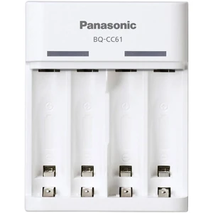 Panasonic BQ-CC61 nabíjačka na okrúhle akumulátory NiMH micro (AAA), mignon (AA)