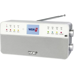 Dual WDR kuchynské rádio DAB+, FM Bluetooth, AUX   biela