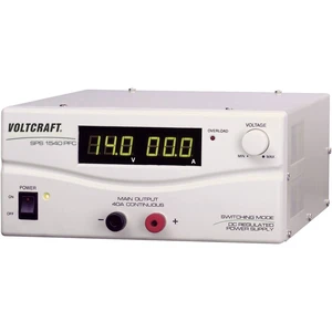 VOLTCRAFT SPS 1540 PFC laboratórny zdroj s nastaviteľným napätím  3 - 15 V/DC 4 - 40 A 600 W Remote  Počet výstupov 1 x