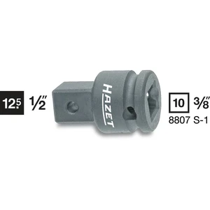 Hazet  8807S-1 adaptér zástrčného kľúča   Pohon (skrutkovač) 3/8" (10 mm) Typ zakončenia 1/2" (12,5 mm) 35.5 mm 1 ks